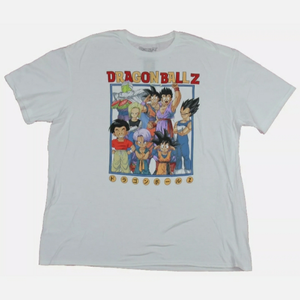 Dragon Ball Z Anime Short Sleeve Graphic Tee Shirt
